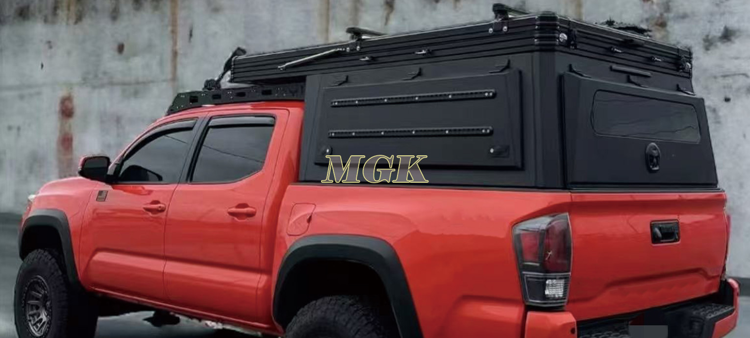 Aluminum pickup truck canopy