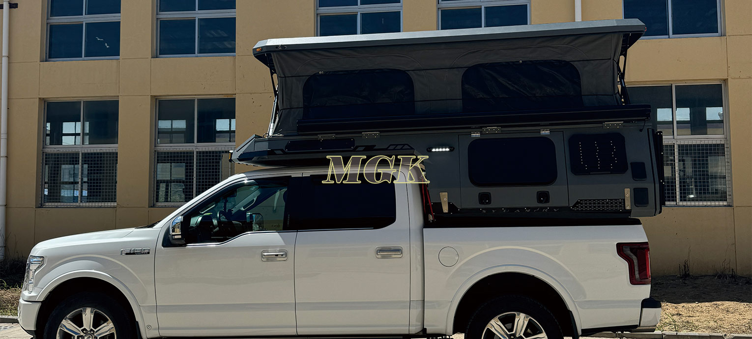 Aluminum Off-road Middle Camper for Ford Ranger/Toyota Hilux