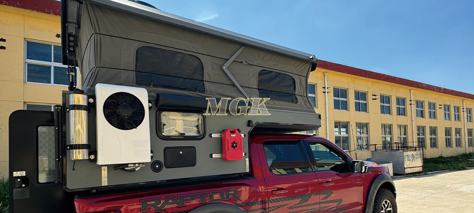 Aluminum City Middle Camper for Toyota Hilux