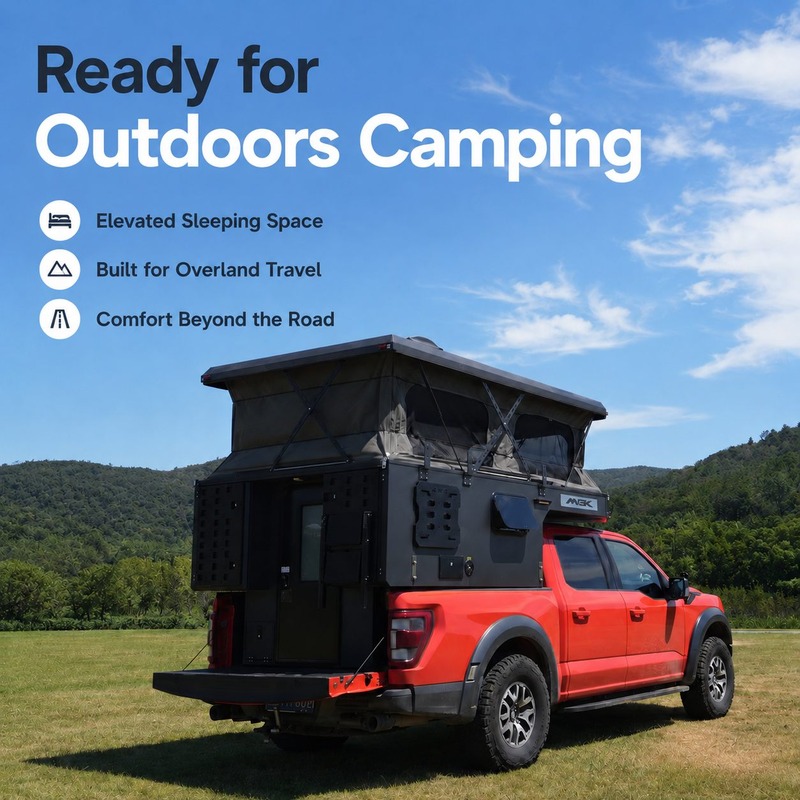 MGK Pop-Up Truck Campers — Built for Dealers, Made for Adventure