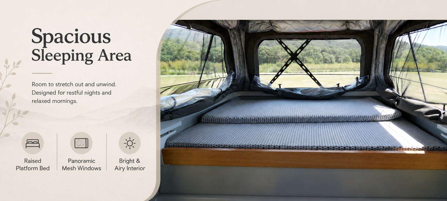 Aluminum Pick-up Truck Camper 